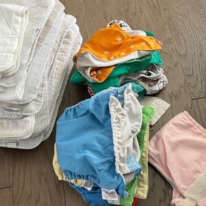 Colorful BumGenius Cloth Diaper Bundle